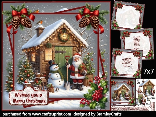 Santas garden 7x7