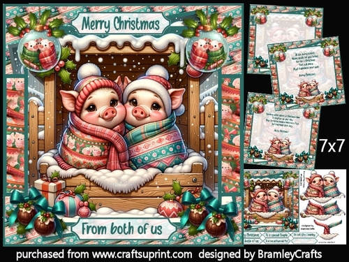 Christmas pigs in blankets 7x7