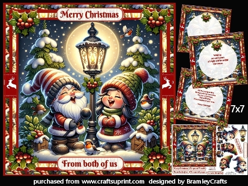 Singing Gnomes at Christmastime