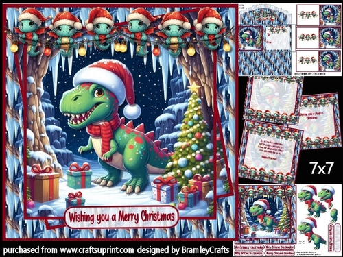 Christmas Dinosaur