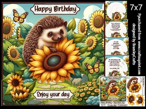 Hedgehugs and petals