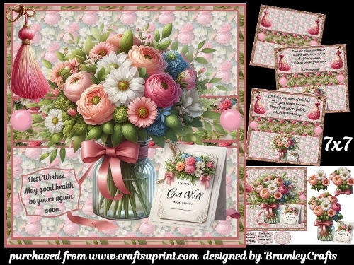 A Bouquet of get well wishes