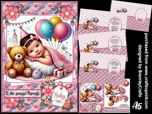 A beautiful baby girl A5