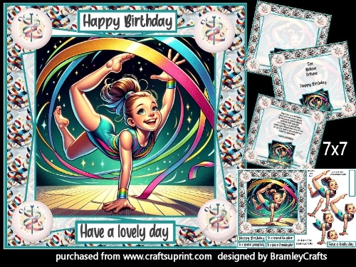 Gynastics baton ribbon twirling