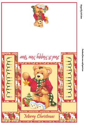 I Can Bearly Wait Pop Out Fold Card