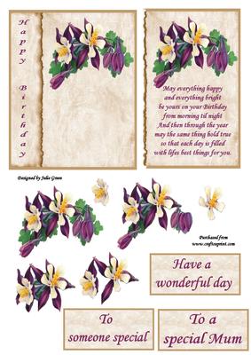 Birthday Wishes on Parchment