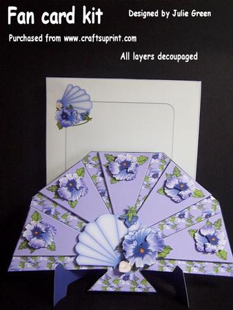 A Fan Full of Pansies