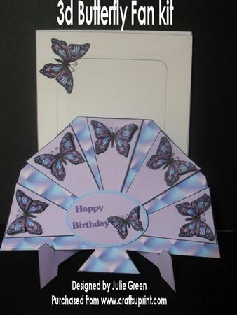 A Fan Full of Butterflies