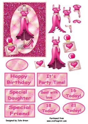 Glamour and Glitz Topper