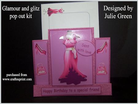 Glamour and Glitz Pop Out Kit