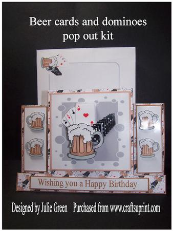 Beer Cards and Dominoes Kit
