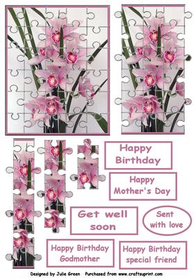 A Piece of the Jigsaw. Orchids