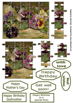 A Piece of the Jigsaw. Pansy