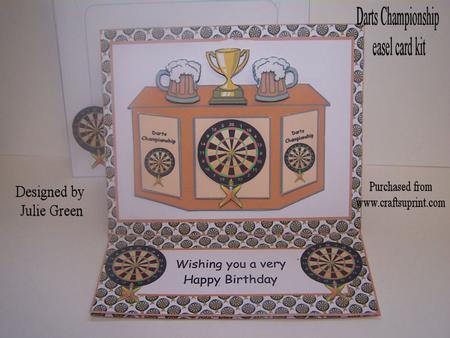 Darts Championship Easel Kit