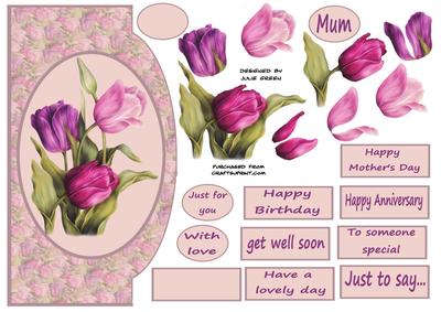 All Occasion Tulips Topper