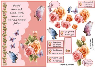 Butterflies and Wings Thank You