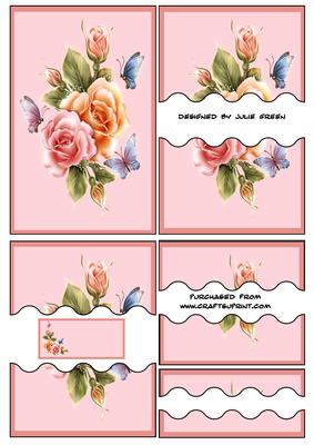 Wings and Petals Stacker Topper