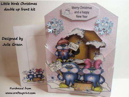 Little Birds Christmas Double Up Front Kit