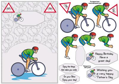 On Your Bike Card Front
