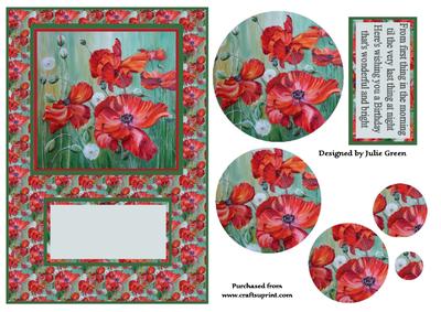 The Poppy Field Birthday