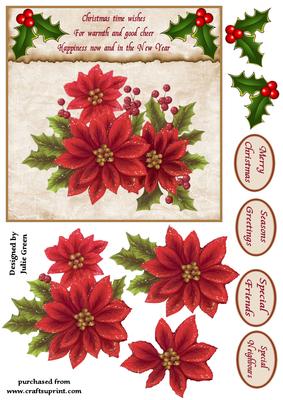 Vintage Poinsettia
