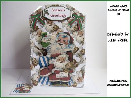 Vintage Santa Double Up Front Kit