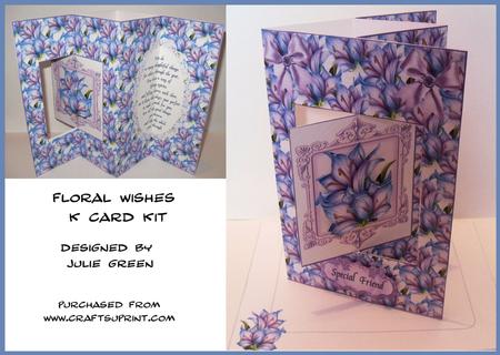 Floral Wishes K Card Kit
