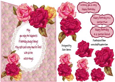 Over the Edge Birthday Roses