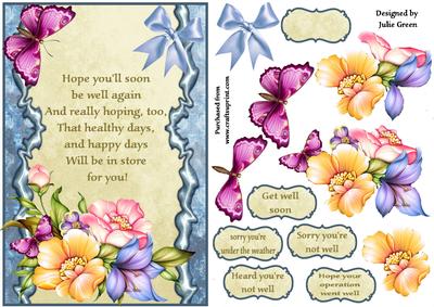 Floral Greetings Get Well