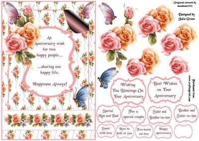 Butterflies and Blooms Anniversary