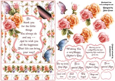 Blooms and Butterflies Mother's Day