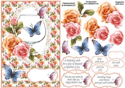 Butterflies and Blooms All Occasion