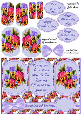 Mother's Day Pansies
