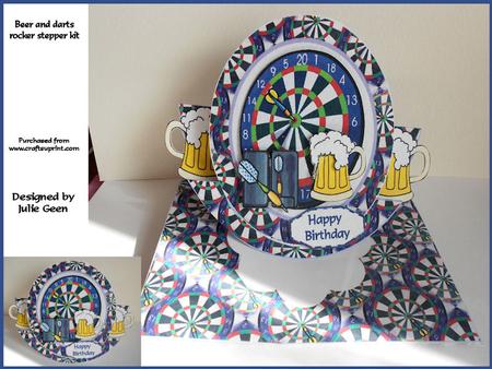 Beer and Darts Rocker Stepper Kit