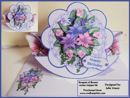 Bouquet of Wishes All Occasion Rocker Stepper Kit