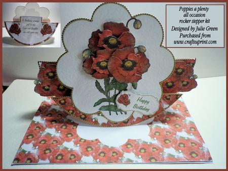 Poppies a Plenty All Occasion Rocker Stepper Kit