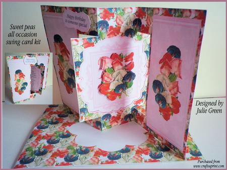 Sweet Peas All Occasion Swing Card Kit