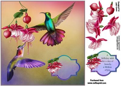 Birds and Flowers