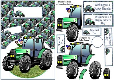 The Little Green Tractor Two