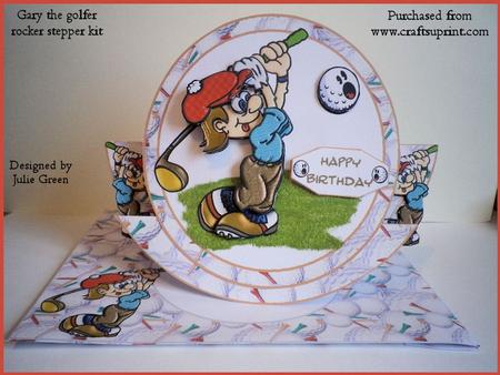 Golfing Gary Rocker Stepper Kit