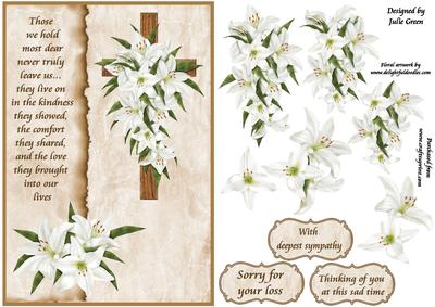 A Cross of Lillies