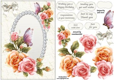 White Pearls and Petals