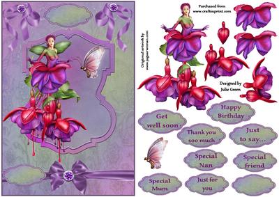 Fuchsia Fairy Dreams