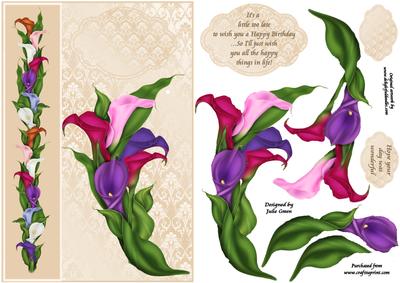 Belated Cala Lillies