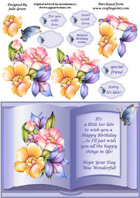 A Book of Flowers Belated