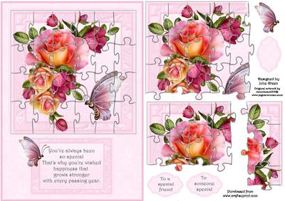 Jigsaw in Bloom Birthday