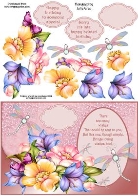 Dragonlies and Blooms