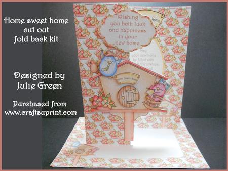 Home Sweet Home Cut Out Foldback Kit