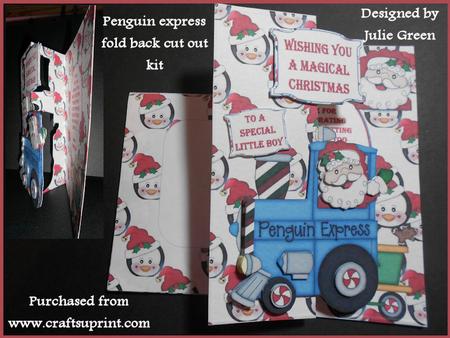 Penguin Express Foldbak Cut Out Kit