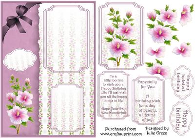 Flower and Verse Birthday